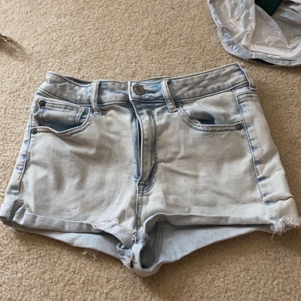 american eagle jean shorts